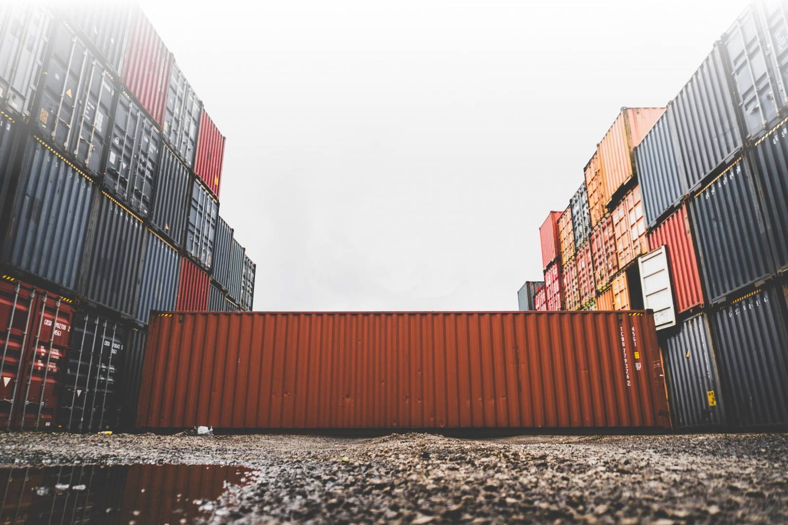 Inboedel opslagcontainer