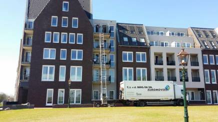Verhuizen met lift voorbeeld