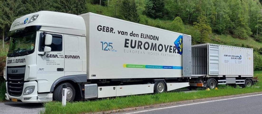 Verhuisbedrijf Eindhoven | Gebr. Van den Eijnden Euromovers opslag